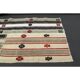 1970s Turkish Oushak Handmade Wool Cotton Beige Runner 68x250
