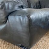 Canapé Modulaire Flandra en Cuir par Vico Magistretti pour Cassina, Italie, années 1970