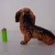 Porcelain Dachshund Figurine from Goebel, Germany, 1960s