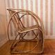 Rattan armchair