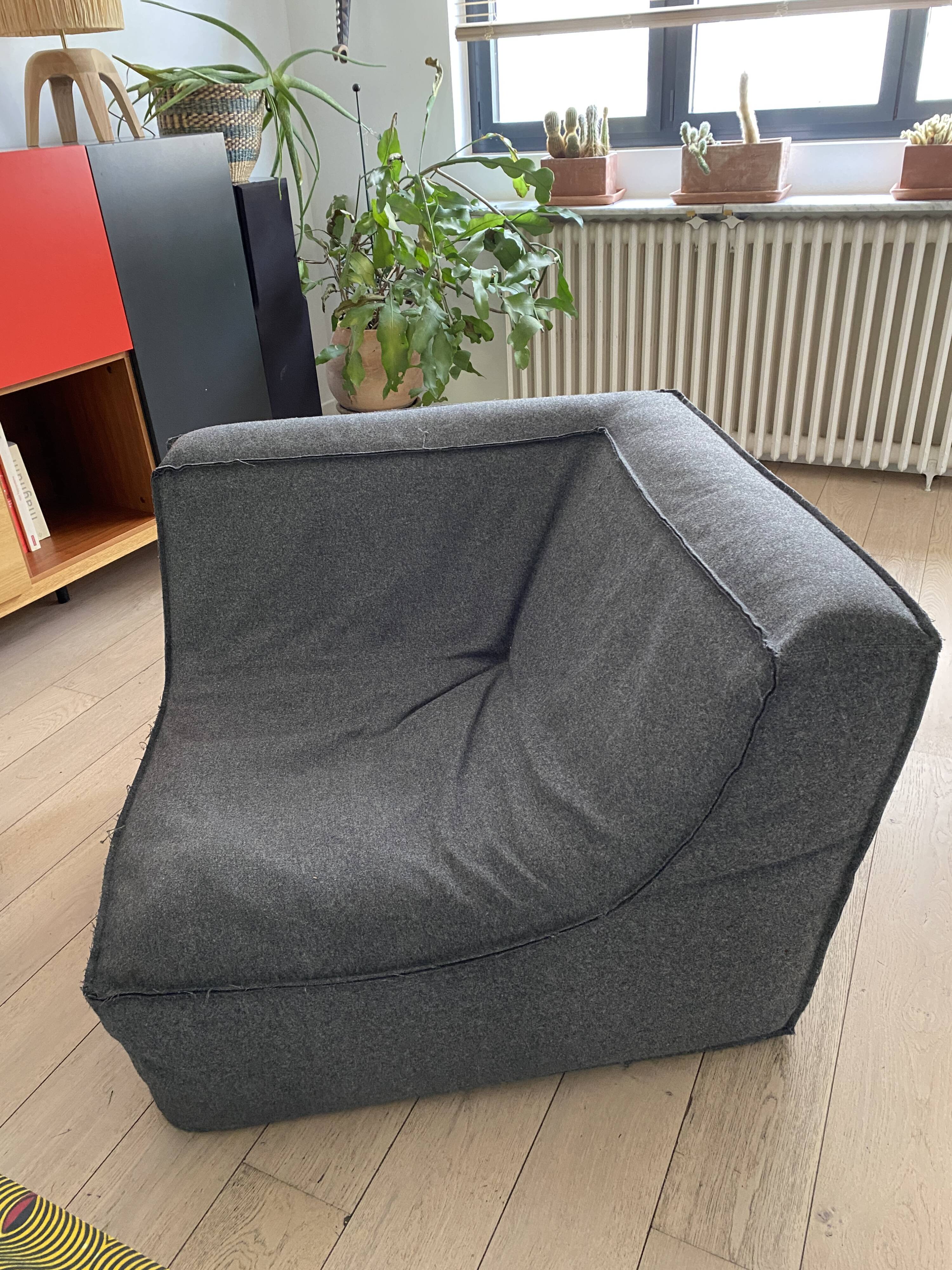 Designer sofa and armchair set