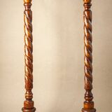 Wooden candle holders. wooden candle holder. candlesticks.