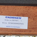 Canape ekornes scandinavian design white leather