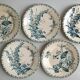 5 plates Gien
