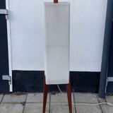 Vintage teak floor lamp