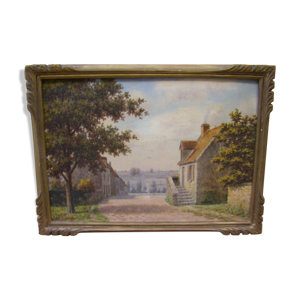 Peinture à l'huile paysage