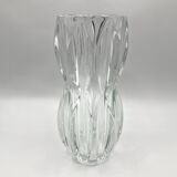 Sklo union vase • rosice glassware • design jan schmid • 1960 • pressed glass