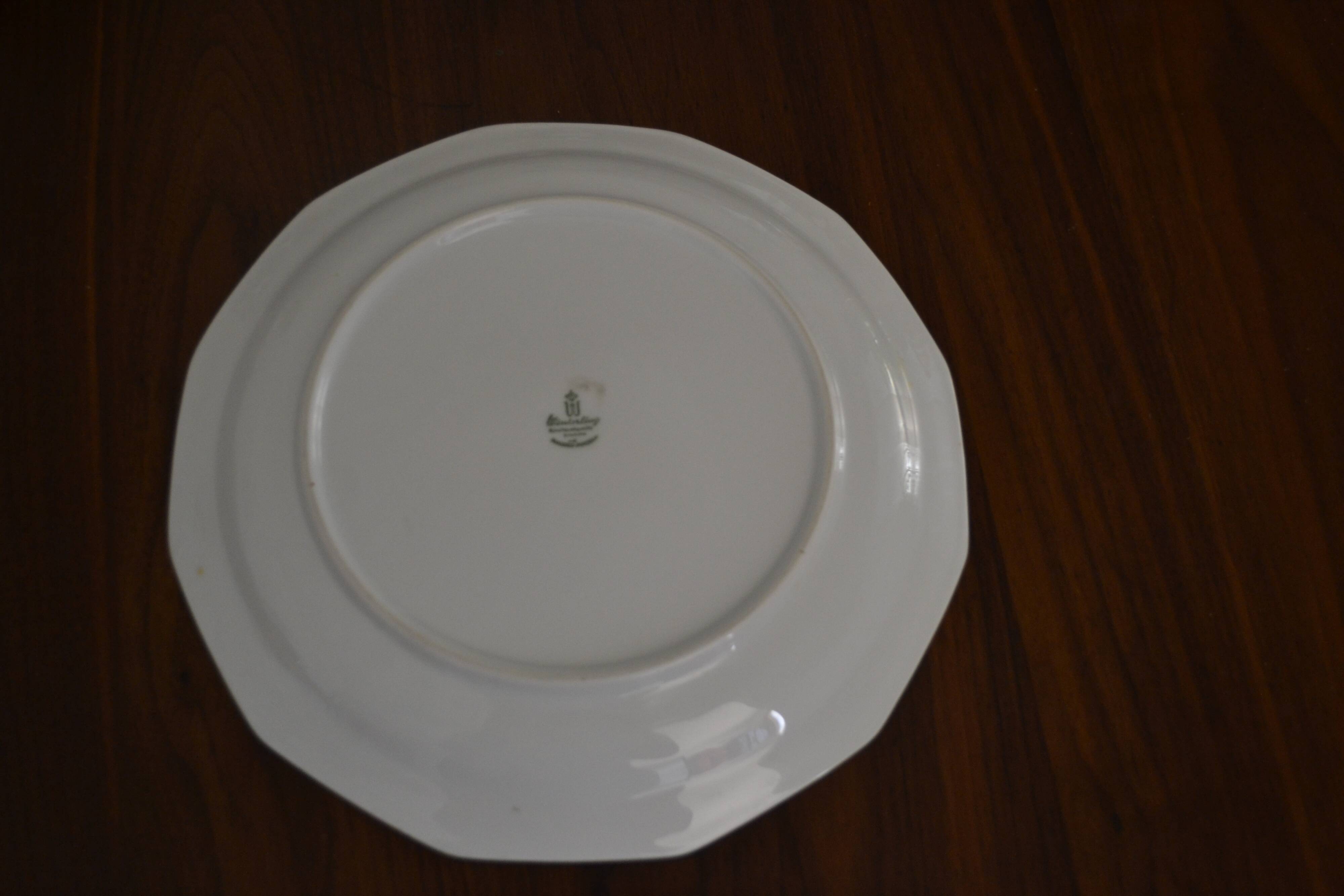 Bavaria dish floral pattern