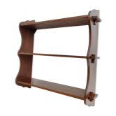 Wood wall shelf