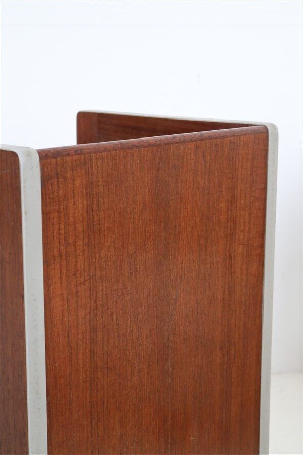 Set of 3 teak convertible children's chairs / stools / side tables, 1960s