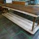 20th century solid wood craft table