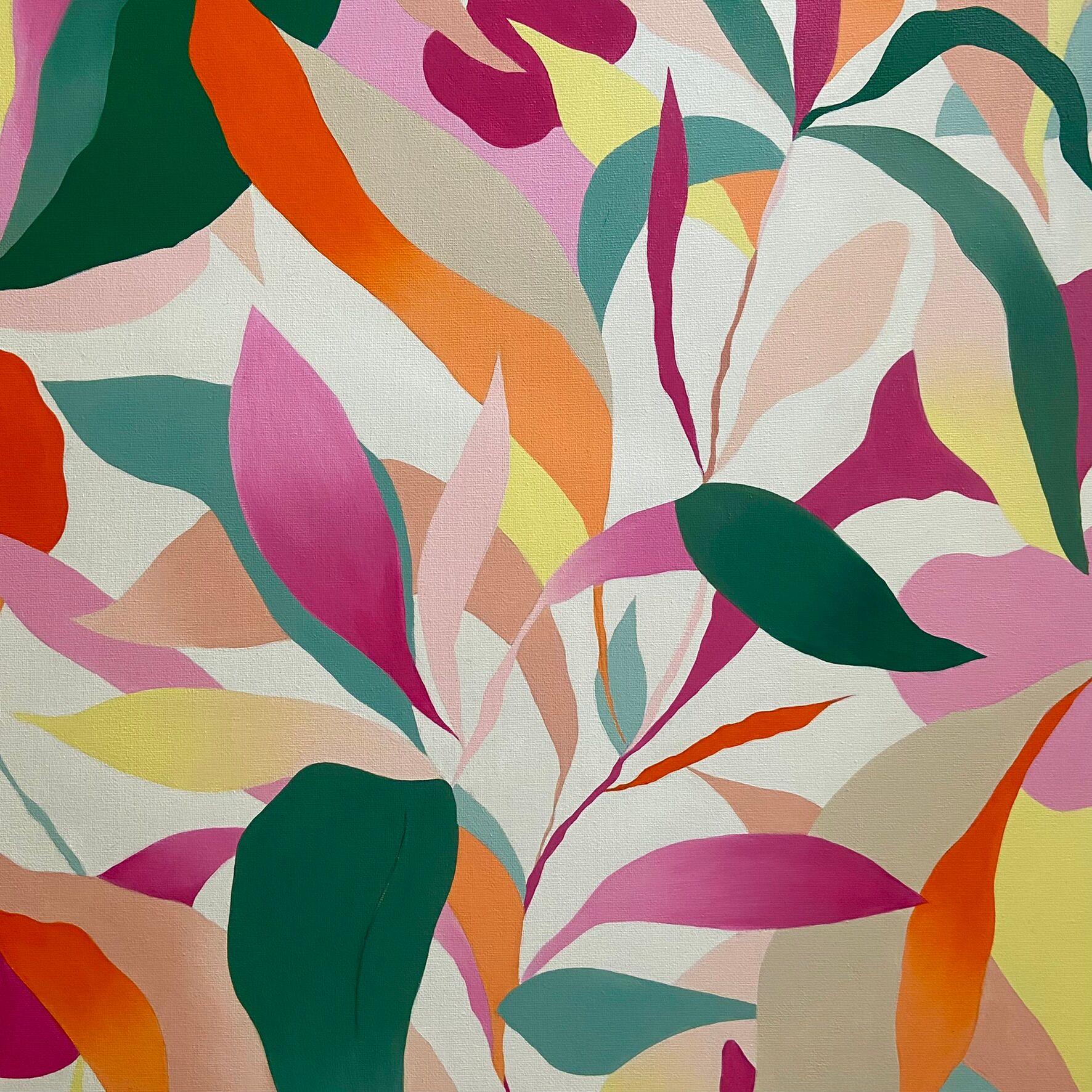 Pepsy jungle painting