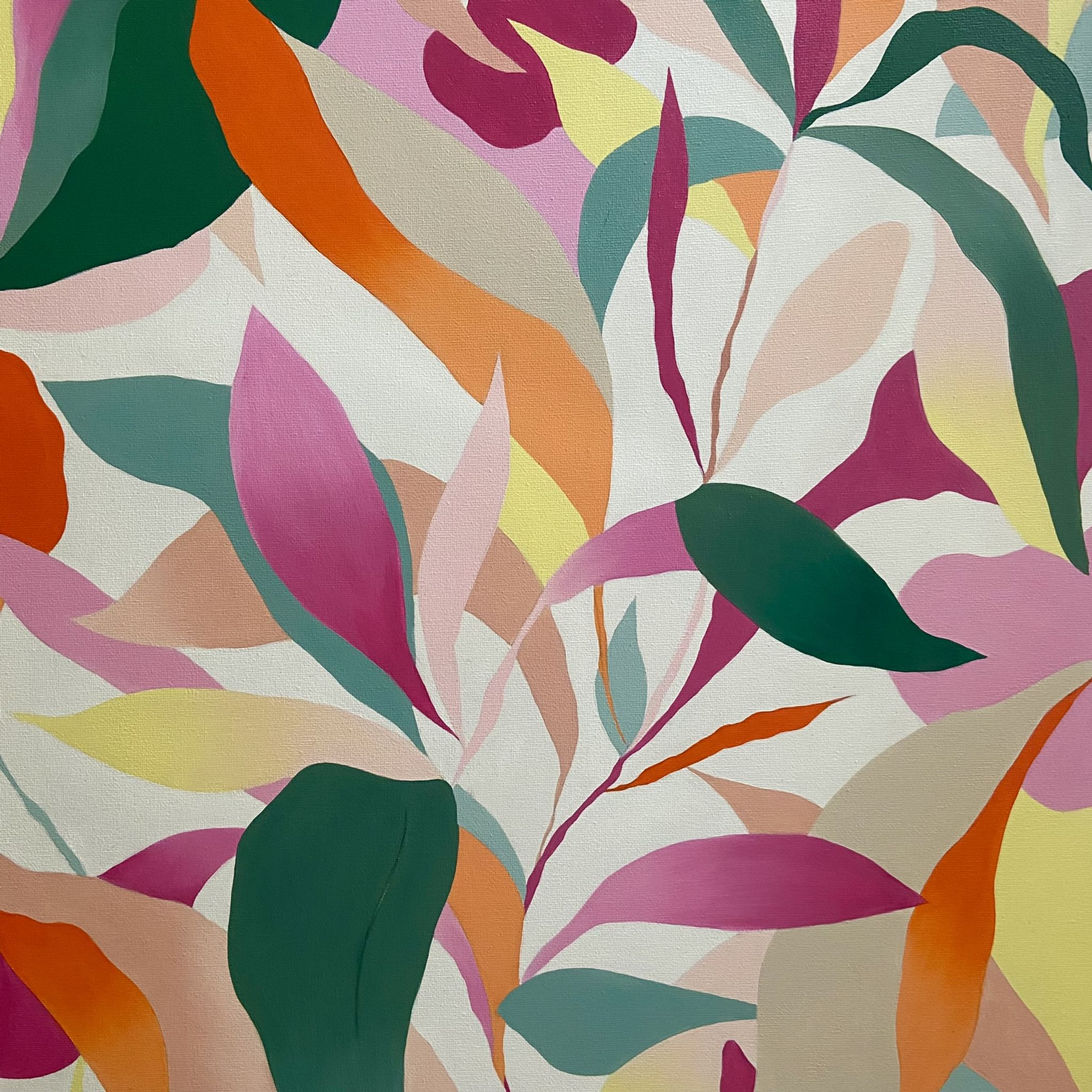 Pepsy jungle painting