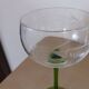 White wine glasses in crystal.