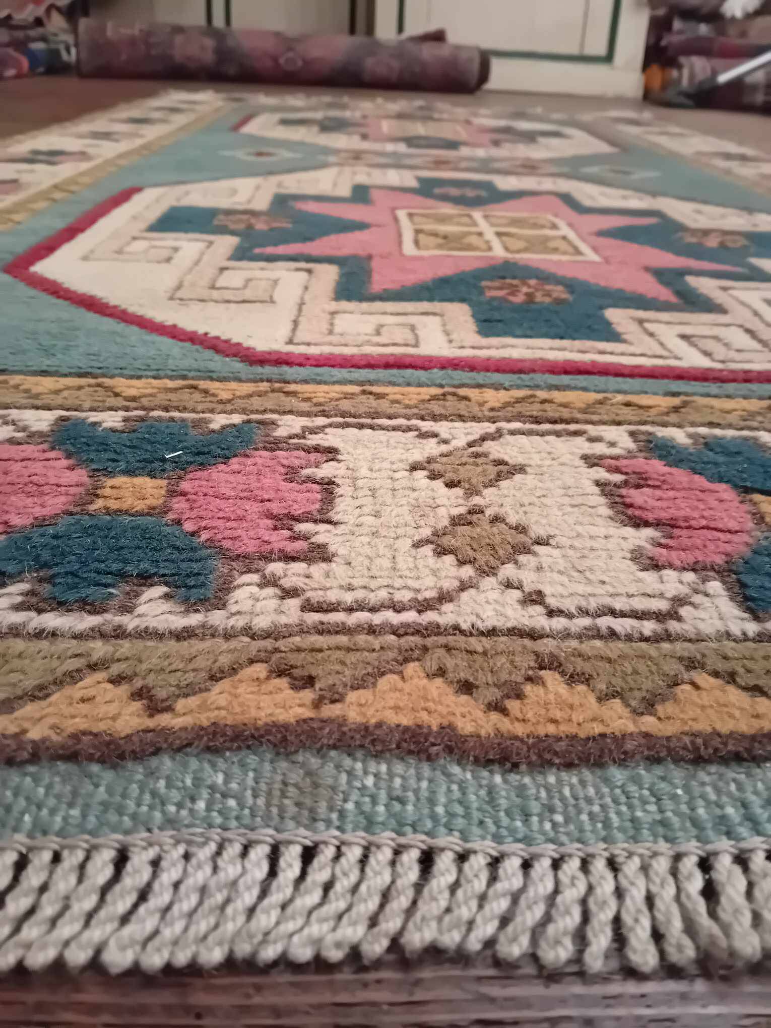 Handmade Anatolian Kars rug 203x117cm