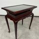 Art Deco display table in mahogany