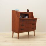 Teak secretary, Danish design, 1970s, production: Denmark