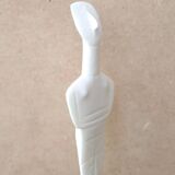 Greek Cycladic idol sculpture on base, 1970s