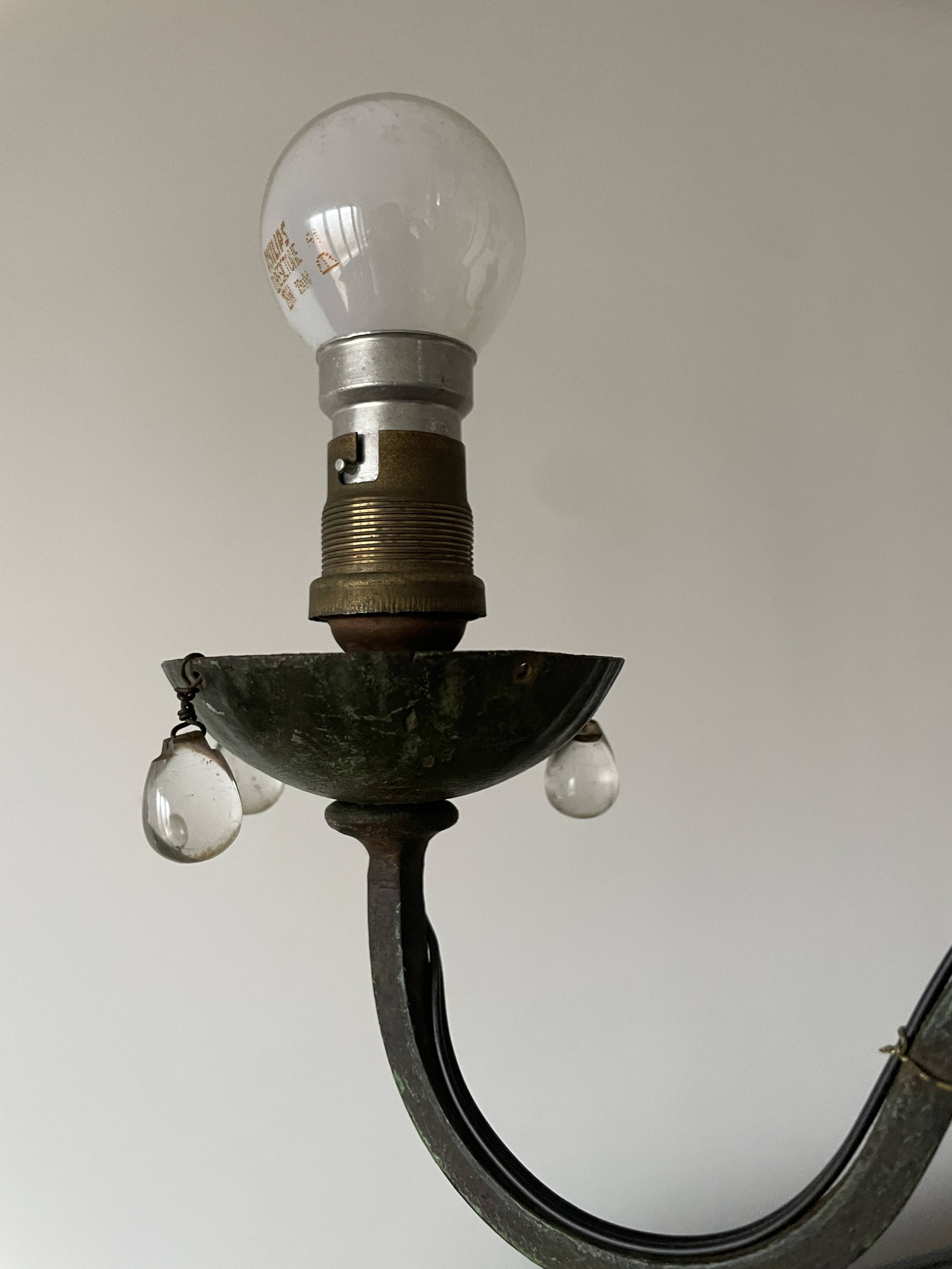 1930s butterfly chandelier