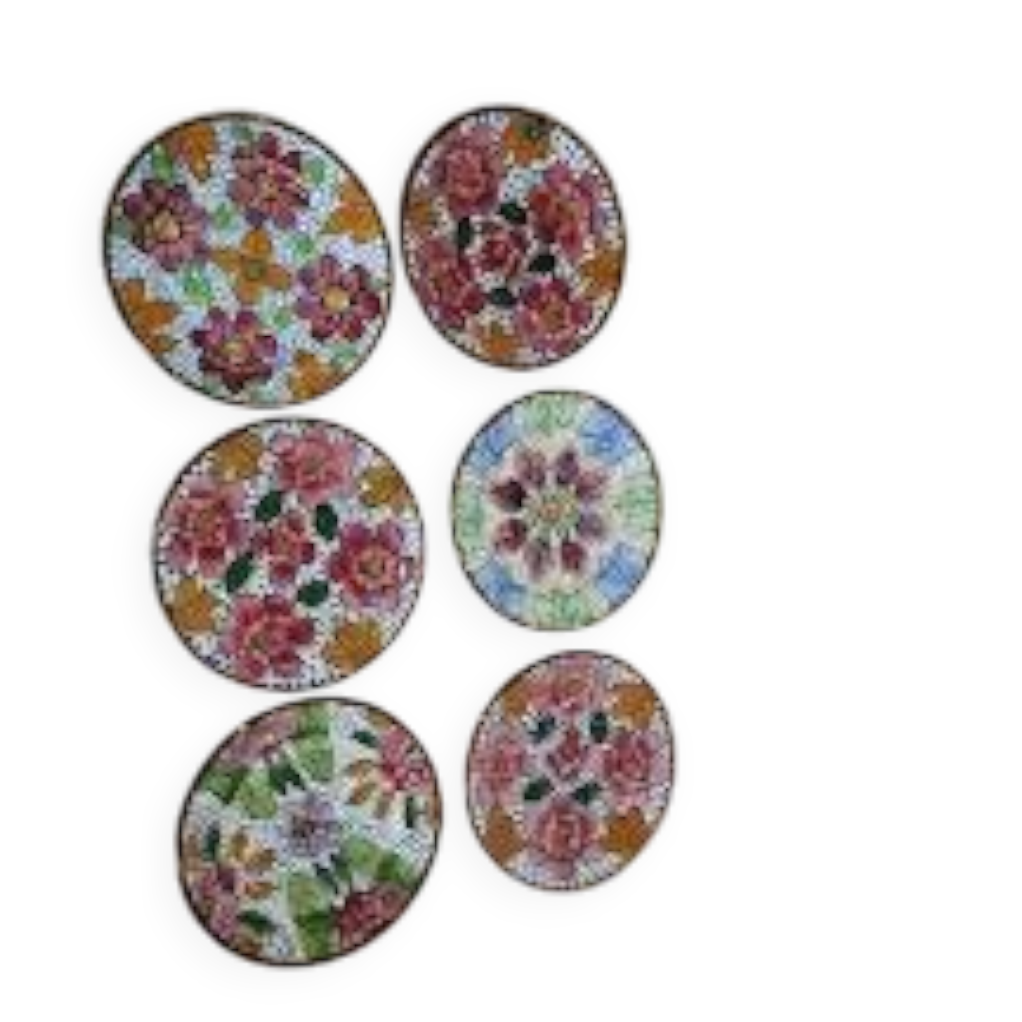 Dessert plates vallauris