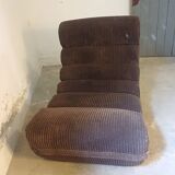 Corduroy armchair