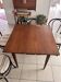 Table extensible en teck de style scandinave, années 60