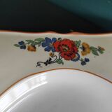 Set of two vintage English serving plates, Crown Ducal