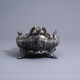 A Louis XV-style mid-table in silver metal, master punch Victor Saglier), France