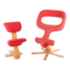 Duo de sièges par Peter Opsvik