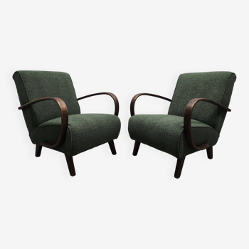 Armchairs by Jindrich Halabala, 1940s