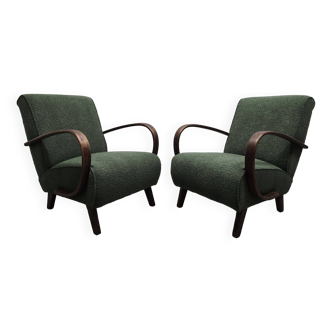 Armchairs by Jindrich Halabala, 1940s