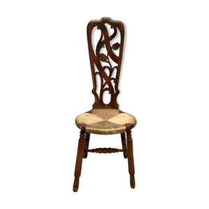 chaise art nouveau en