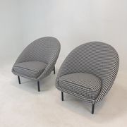 Set 2 F115 Lounge Chairs by Theo Ruth for Artifort, 1970s