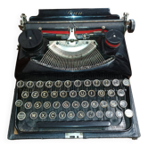 bijou folding typewriter (rare)