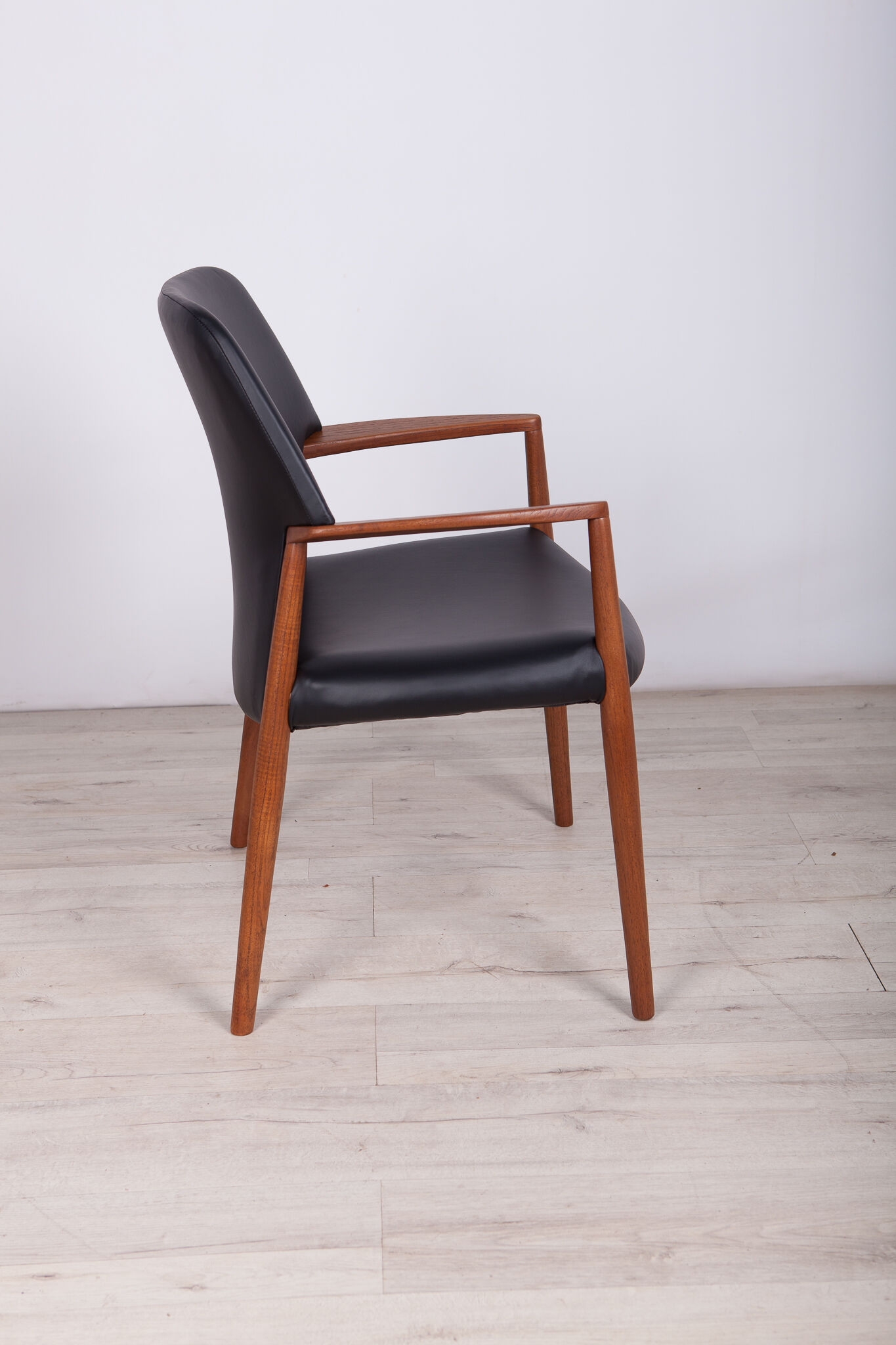 Mid-Century Armchair by A. B. Madsen & E. Larsen for Fritz Hansen, 1950s