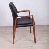 Mid-Century Armchair by A. B. Madsen & E. Larsen for Fritz Hansen, 1950s