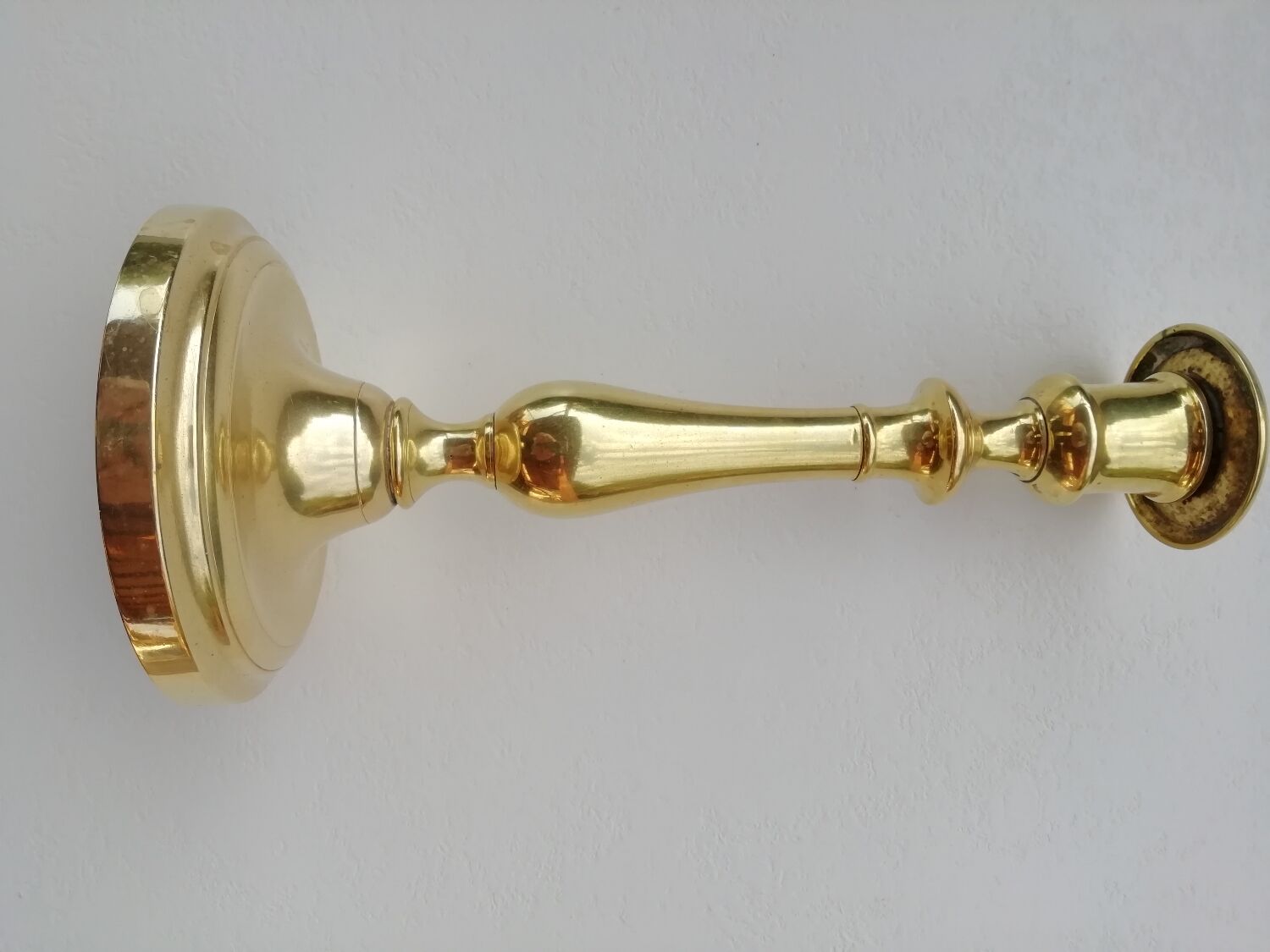 Brass candle holder
