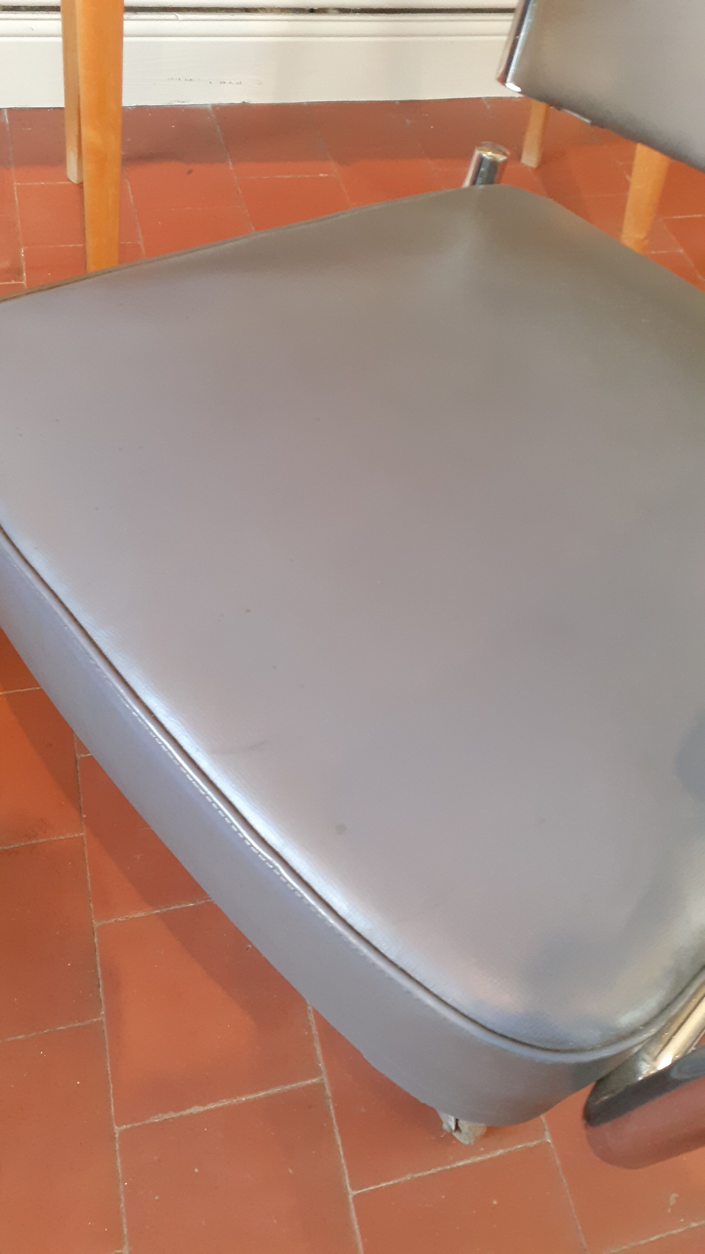 Vintage office chair, industrial decoration from the 1950s Ronéo!!