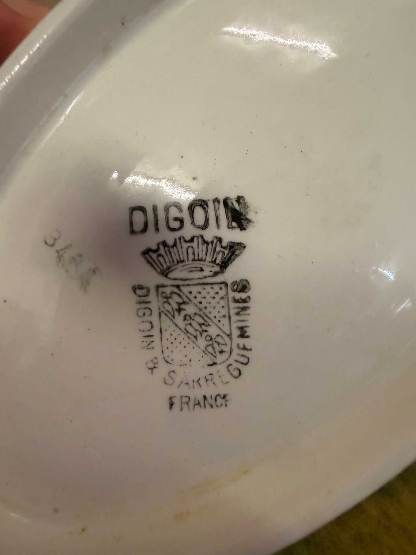 Service de table ancien - Digoin Sarreguemines