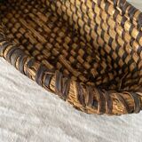 Old bread basket, straw basket