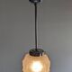 Art Deco frosted glass pendant light circa 1920