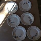 Sarguemines vintage plates