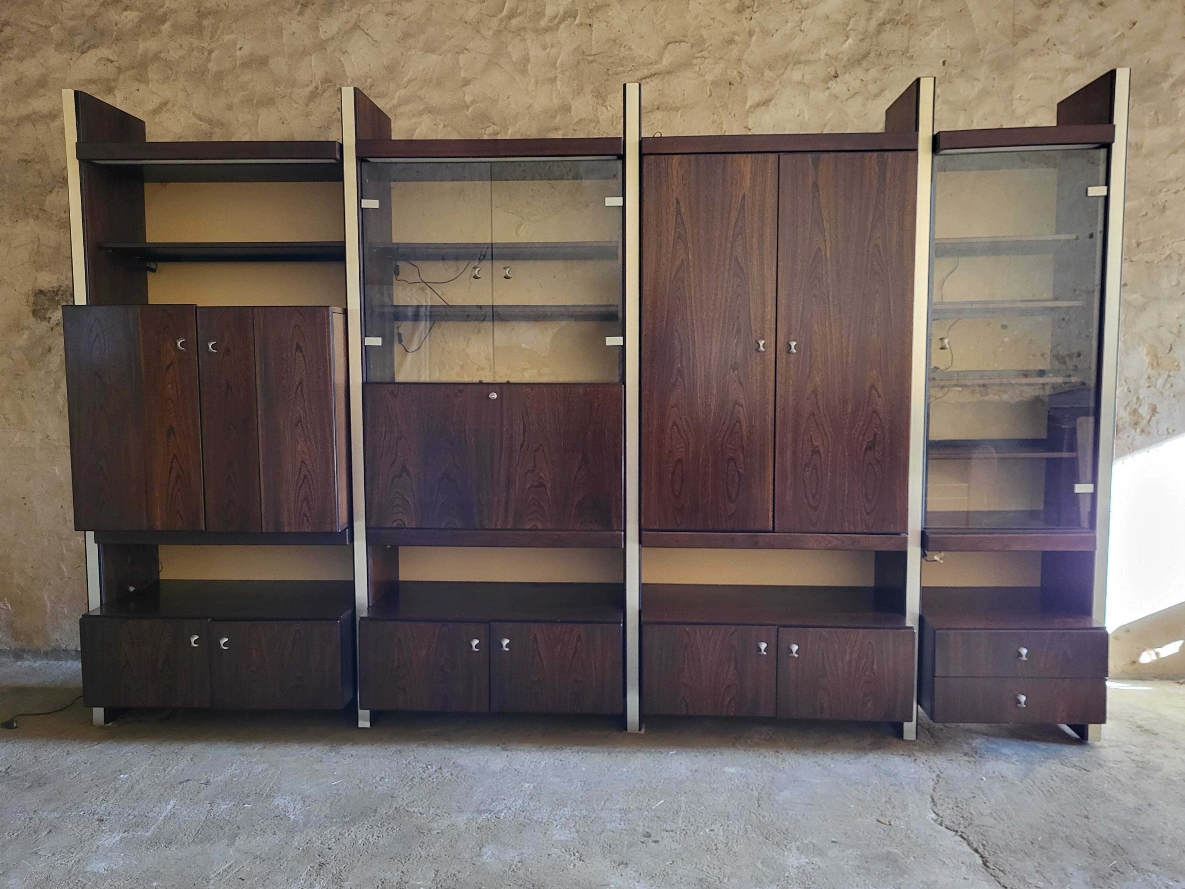Library / living room. Late 1970s Roche Bobois.