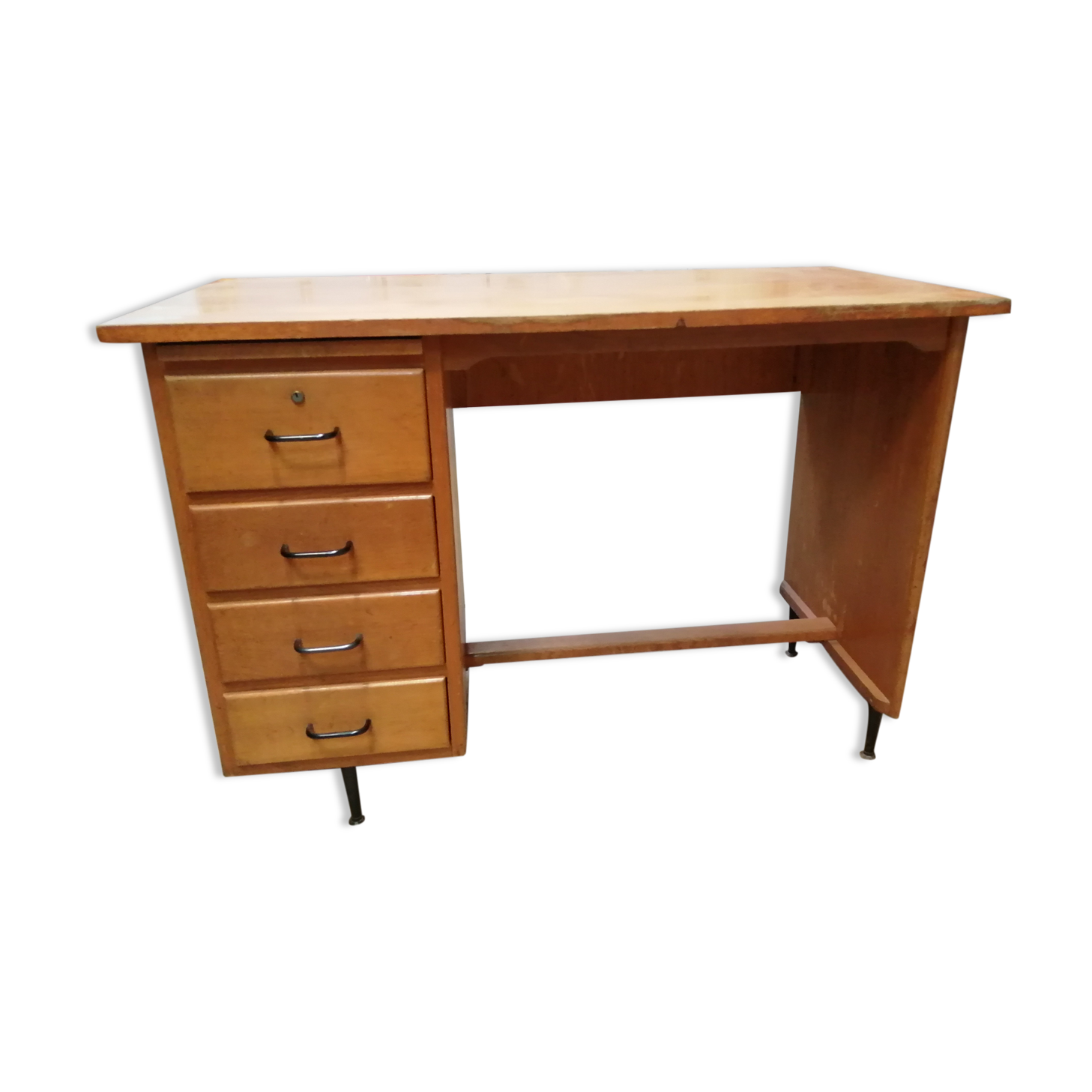 Vintage wooden desk - 60s/70s