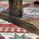 Table monastère anglaise en chêne XIXème
