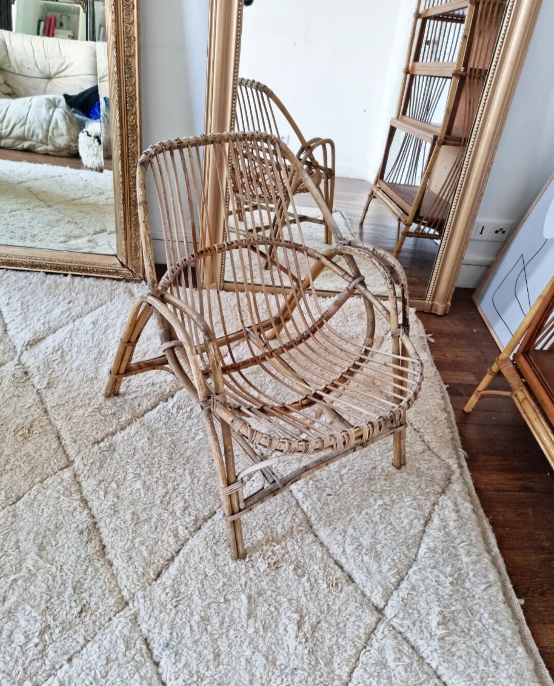 Fauteuil en rotin