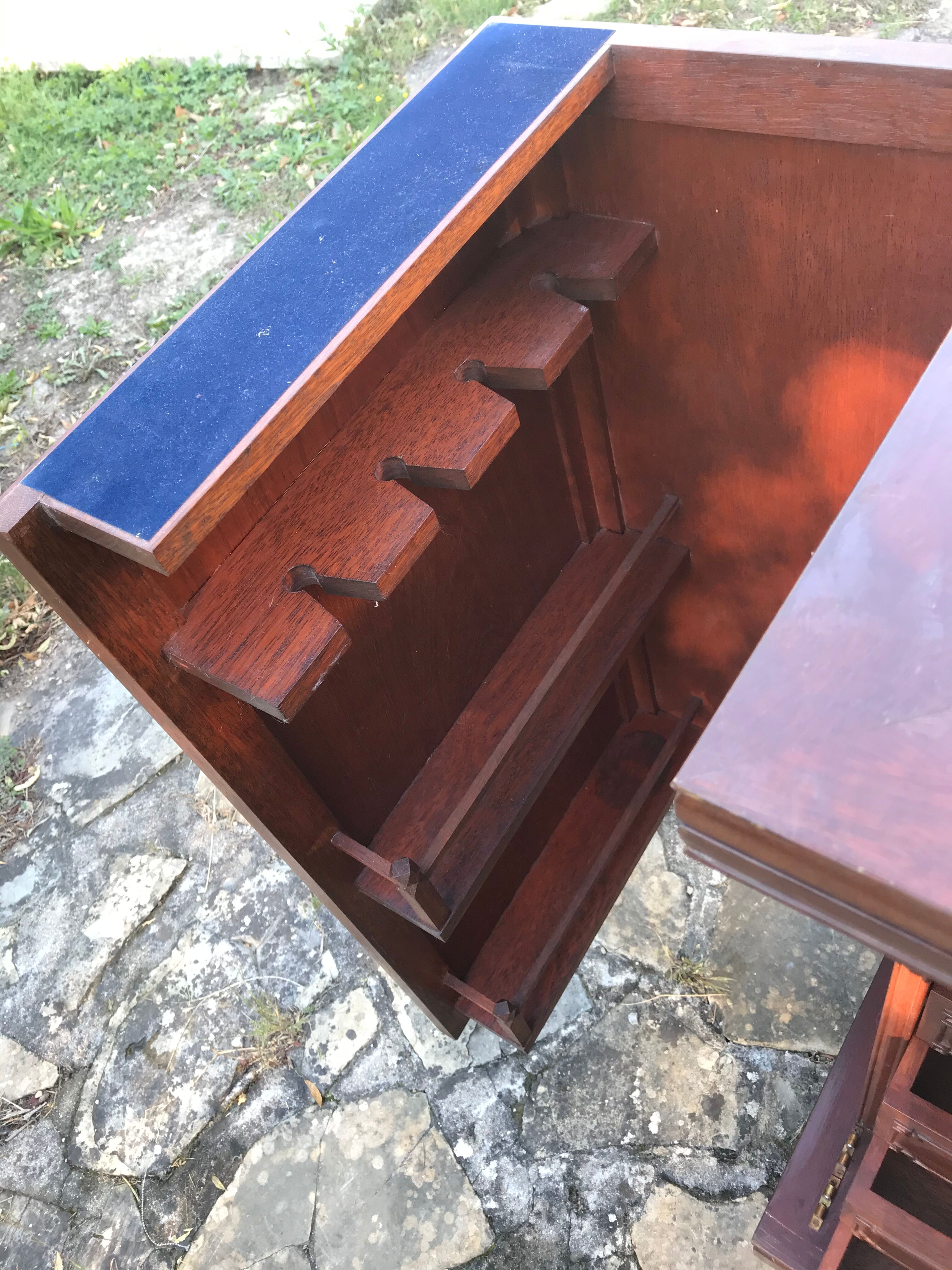 Art Deco rosewood bar