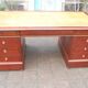 Very large chest of drawers desk from the Louis Philippe period in 19th-century mahogany.