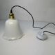 Lot 3 anciennes suspensions en opaline vintage