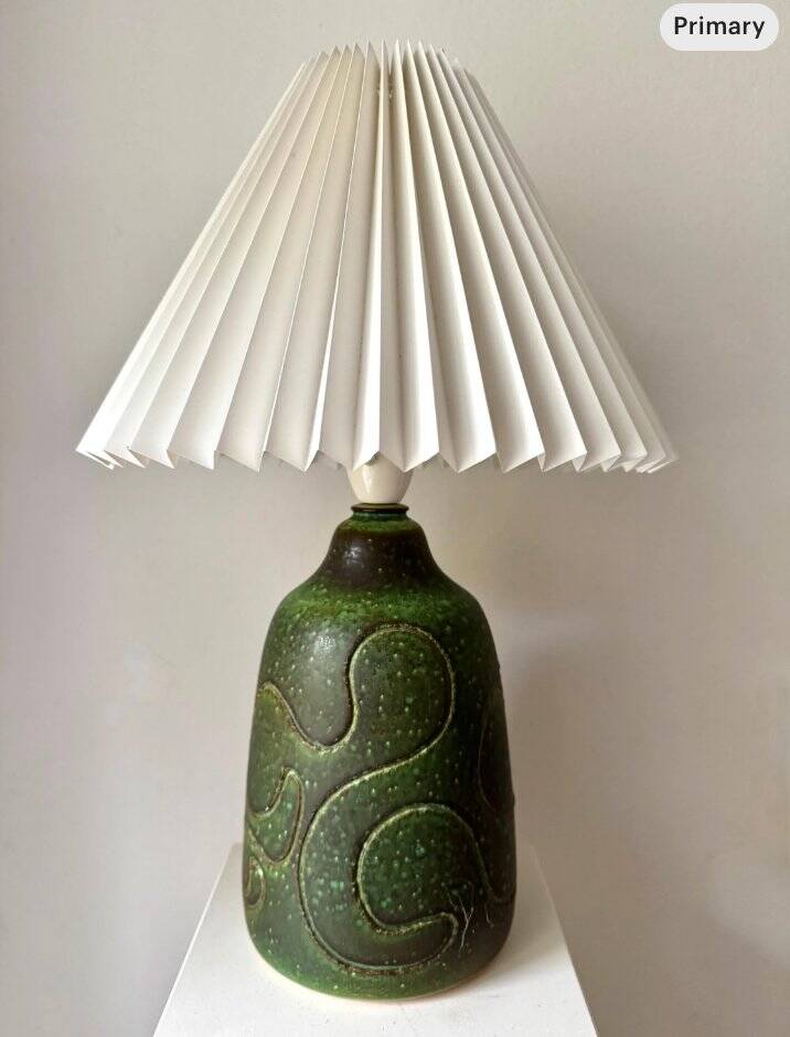 Vintage Danish table lamp by Birthe Sahl, 1970s